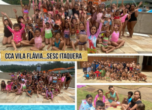 CCA VILA FLÁVIA leva seus atendidos ao SESC ITAQUERA